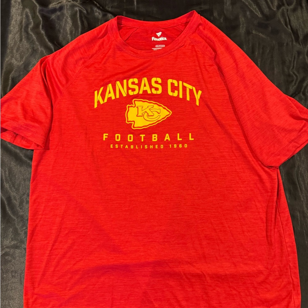 Fanatics Red Kansas City Chiefs Tee